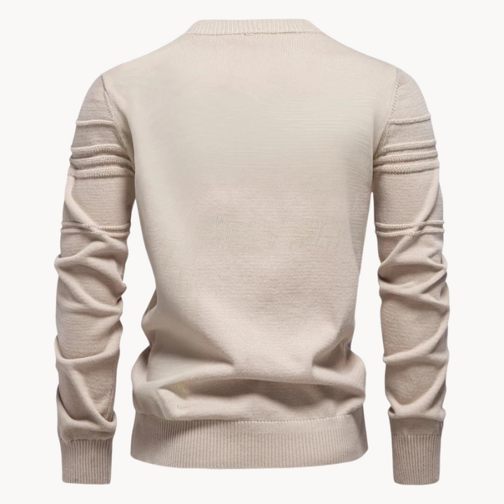 Aspen | Heiko Pullover mit edlem Rautendesign