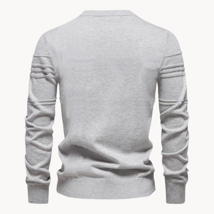Aspen | Heiko Pullover mit edlem Rautendesign