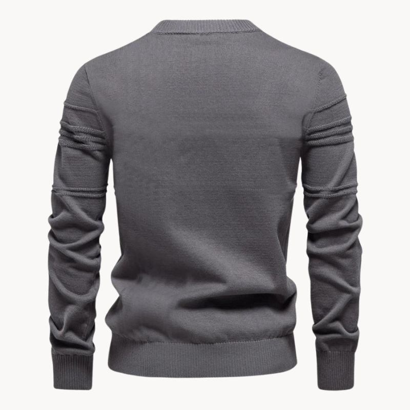 Aspen | Heiko Pullover mit edlem Rautendesign