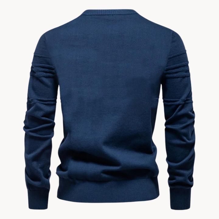 Aspen | Heiko Pullover mit edlem Rautendesign