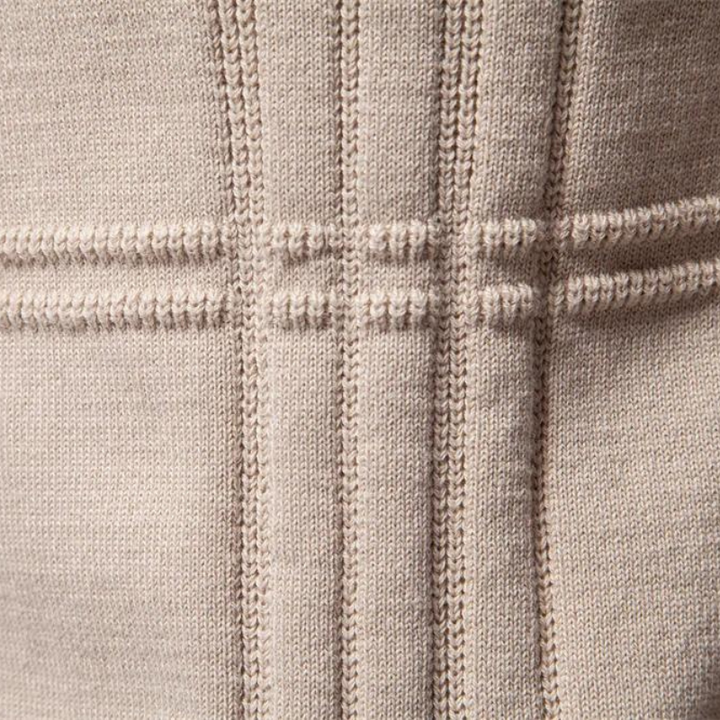 Aspen | Heiko Pullover mit edlem Rautendesign