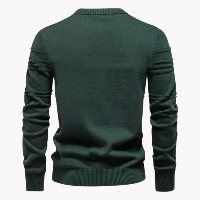 Aspen | Heiko Pullover mit edlem Rautendesign